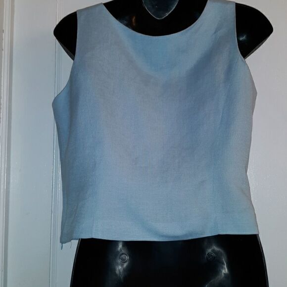 Positive attitude blue & brown top and jacket - Picture 4 of 8